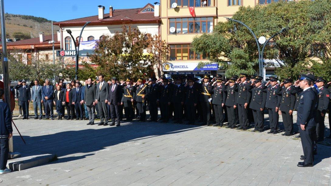 29 EKİM CUMHURİYET BAYRAMI ÇELENK SUNMA TÖRENİ 